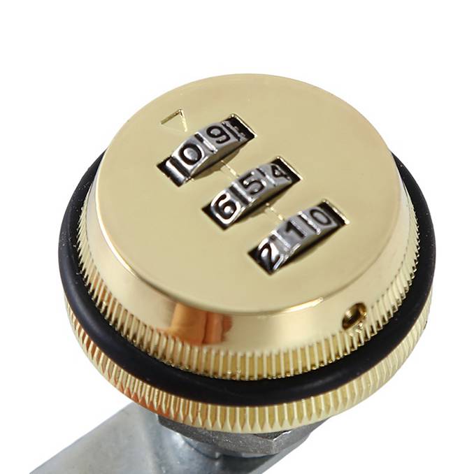 Home Mailbox Password Lock Three-digit Password Dial Lock Safety Mechanical Password Lock