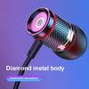 Wired Headphones DAC Type-C 3.5mm Headset 9D Bass Stereo Earbuds In-Ear Handsfree Earphones for S20 S10 POCO