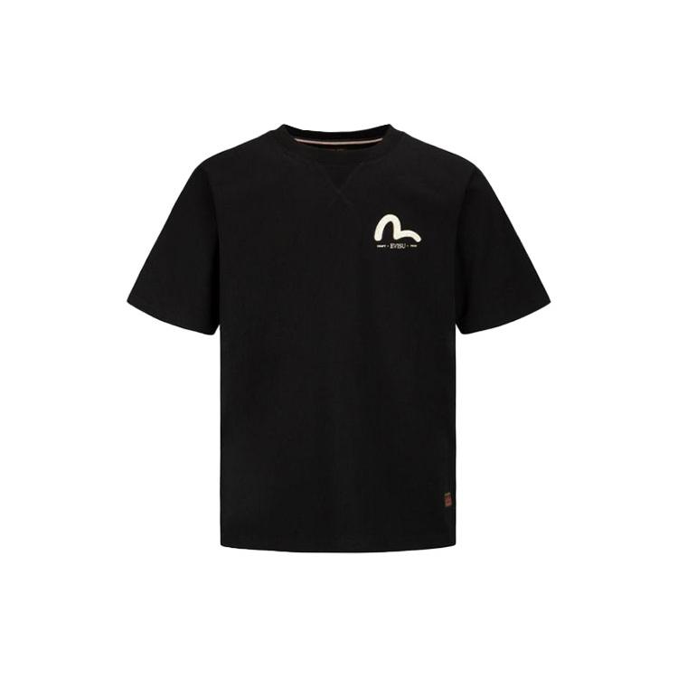 Evisu T-Shirts Men's Crew Neck Moderate 2ESHTM2TS505XXCT