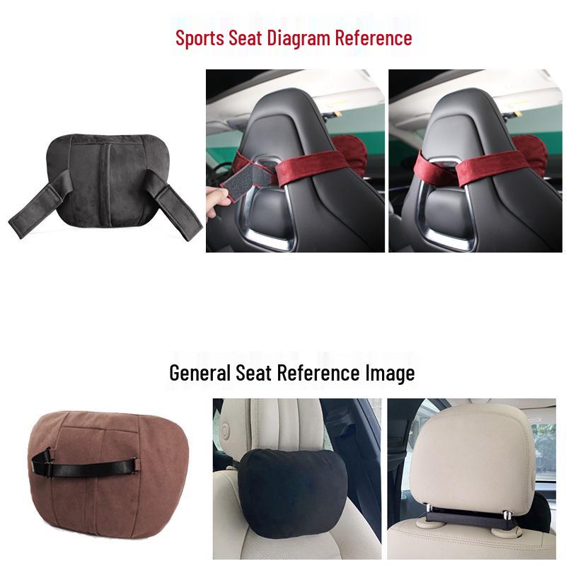 Lynk & Co Zeekr Headrest & Lumbar Support Pillow for Models 01/02/03/05/06/09