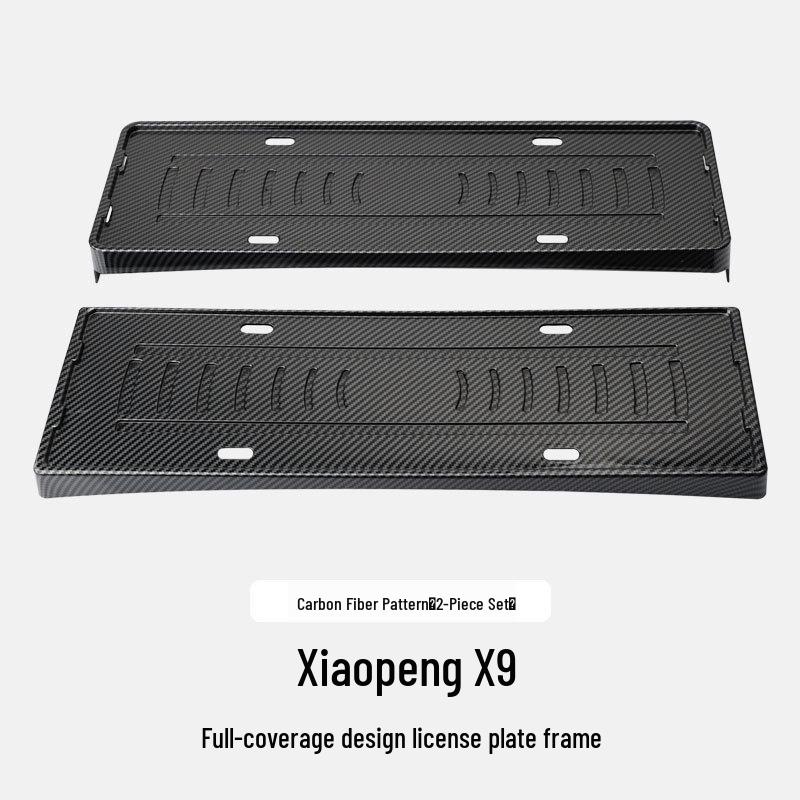 Xiaopeng X9 Electric Vehicle New Energy License Plate Frame & Holder
