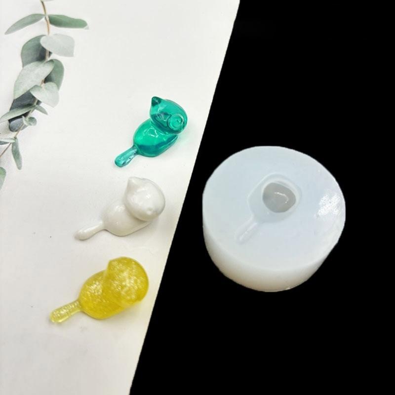 Handmade Silicone Sitting Cats Mold For Resin Jewelry Making With High Detail Crafting And Easy Release Designs Mould