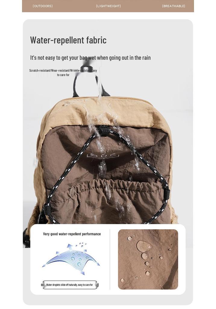 Unisex Lightweight College & Hiking Backpack – Large Capacity