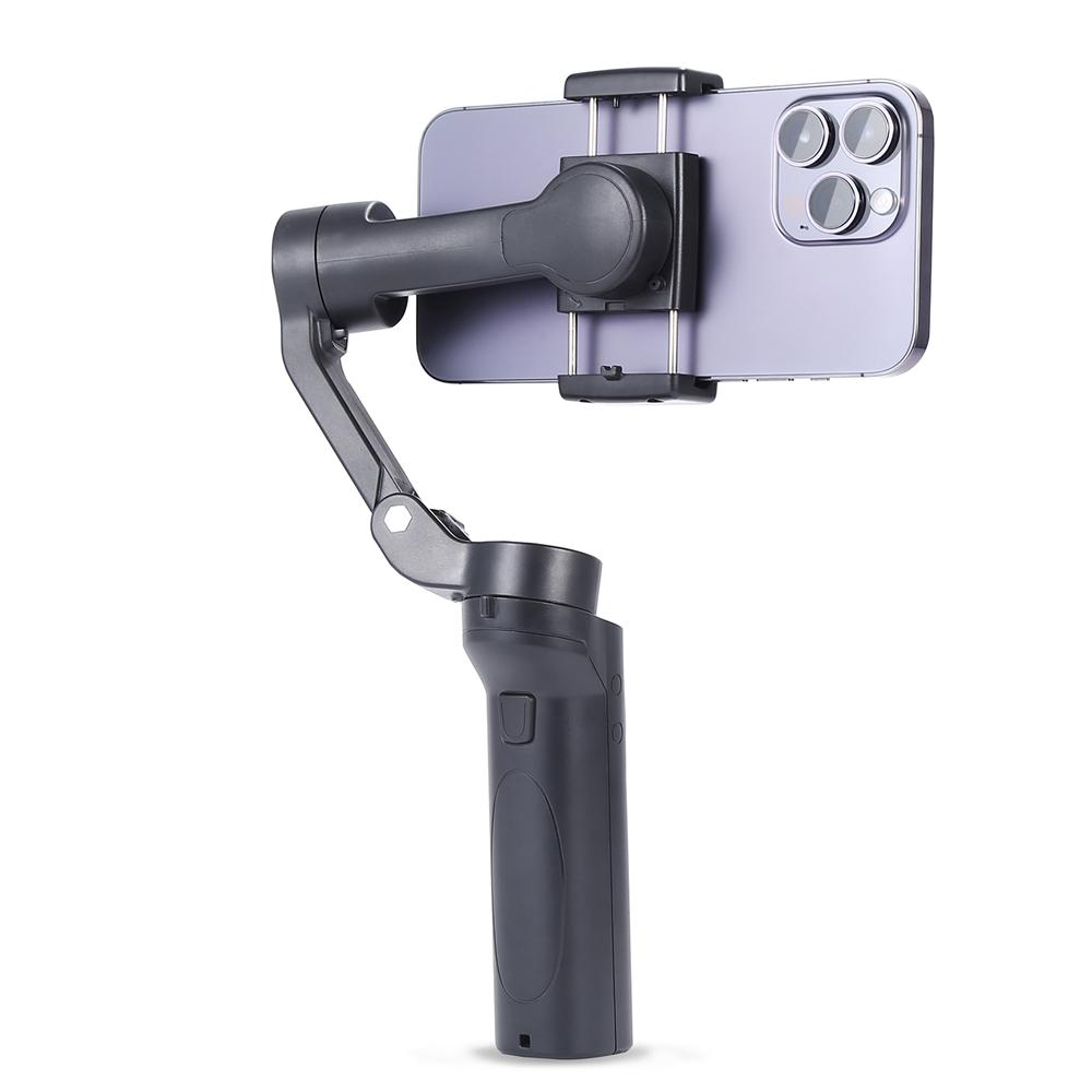 F5PLUS Foldable Three-axis Motorized Gimbal AI Face Follow Shooting Cell Phone Stabilizer Production Artifacts
