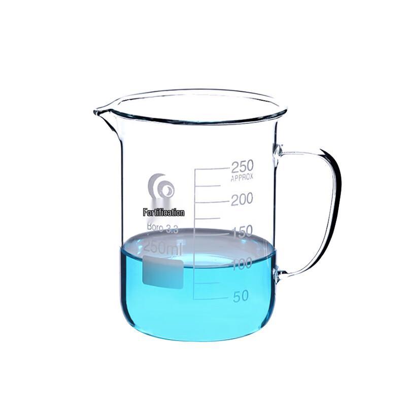 High Borosilicate Glass Graduated Beaker with Handle