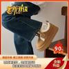 Winter thickened warm cotton shoes Winter shoes Snow boots Women's velvet snow boots Women's outer cotton shoes