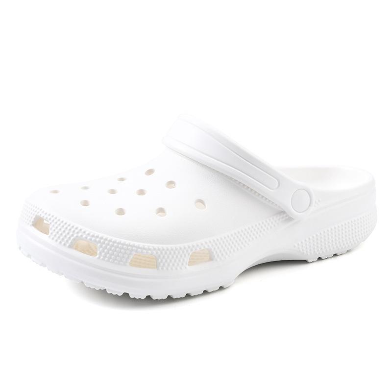 Hole shoes men's summer new thick-soled heightened bag head drag new non-slip outer wear breathable advanced sandals