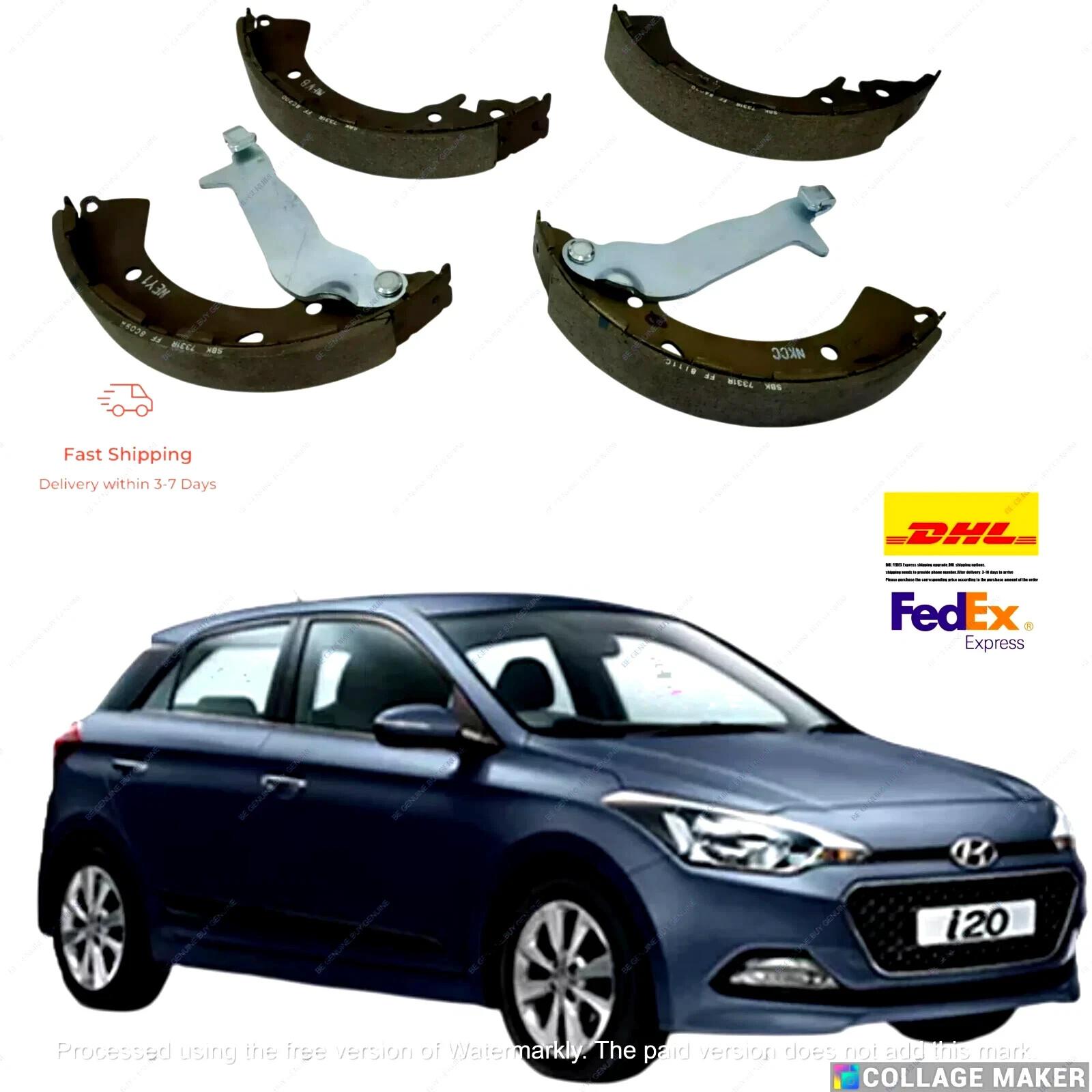 

58305C7A00 Brake Shoe Lining For Hyundai I20 2014-2020 Model Oem Genuine