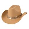 Silver Square Metal Hat Strap Fashion Western Cowboy Hat Top Hat Felt Hat Panama Hat Vintage