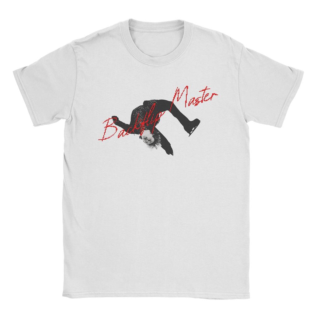 Ilia Malinin Quad Jump Legend QUAD GOD Accessori Unisex T-shirt da Donna Maglietta in Cotone Top con Stampa Grafica Tshirt