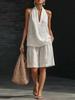 2026 Women's Halter V-Neck Sleeveless Casual Shorts Set