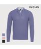 INDIAN Solid Double Collar Knit_Miebp6Sc401