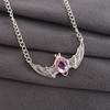Morganite Pendant, Handmade Gemstone 925 Solid Sterling Silver Pendant Antique Jewelry, For Engagement Gift