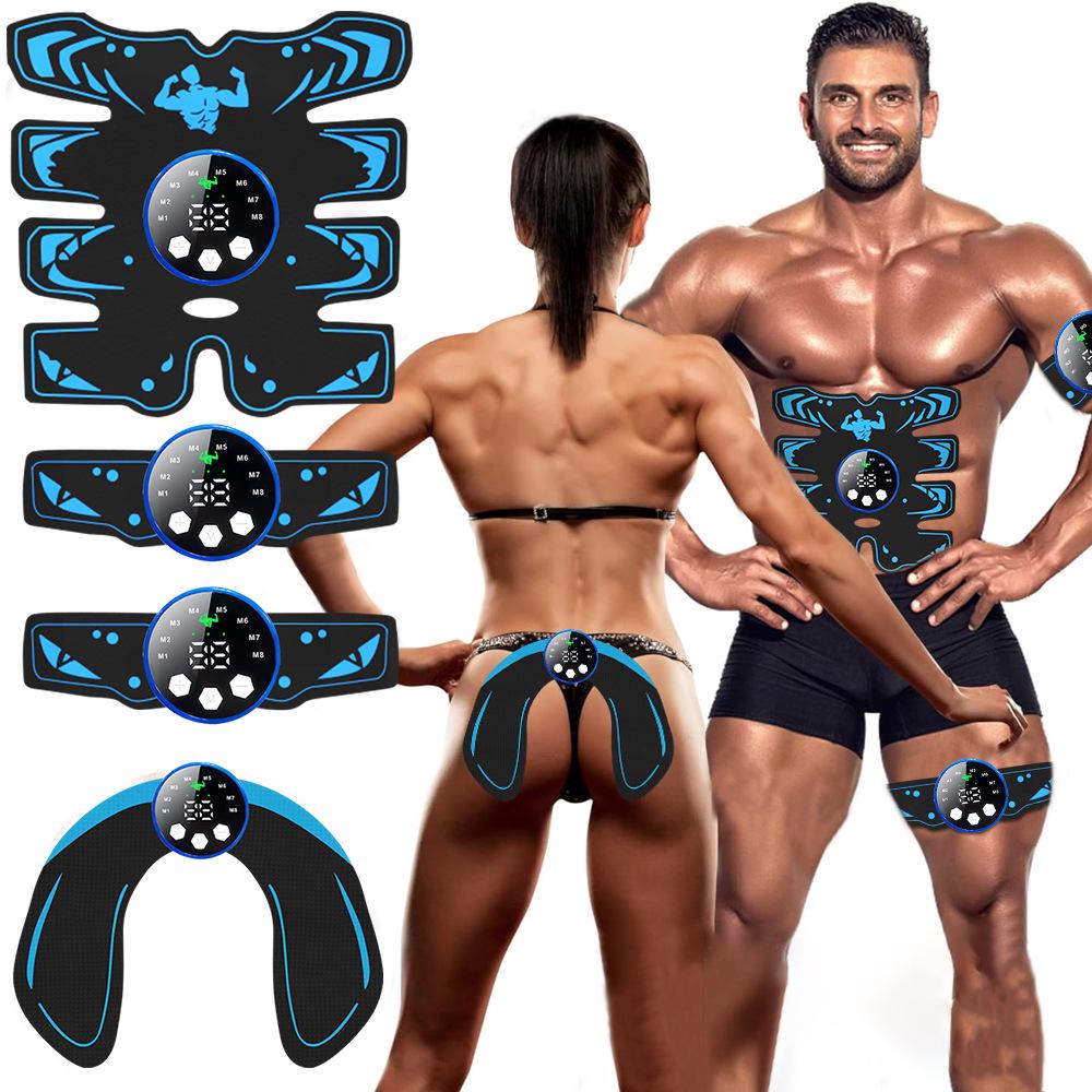Rechargeable EMS Abdominal & Buttocks Muscle Trainer Patch
