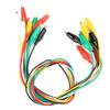 10pcs 50cm Crocodile Clip Number 35mm Double ended Crocodile Clips Cable Testing Wire Clip
