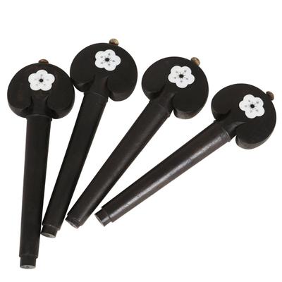 4Pcs Cello Tuning Pegs Replacement Wood Tuning Pegs Cello Tuning Pegs for Cello Tuning Cello Pegs Art Craft Supplies
