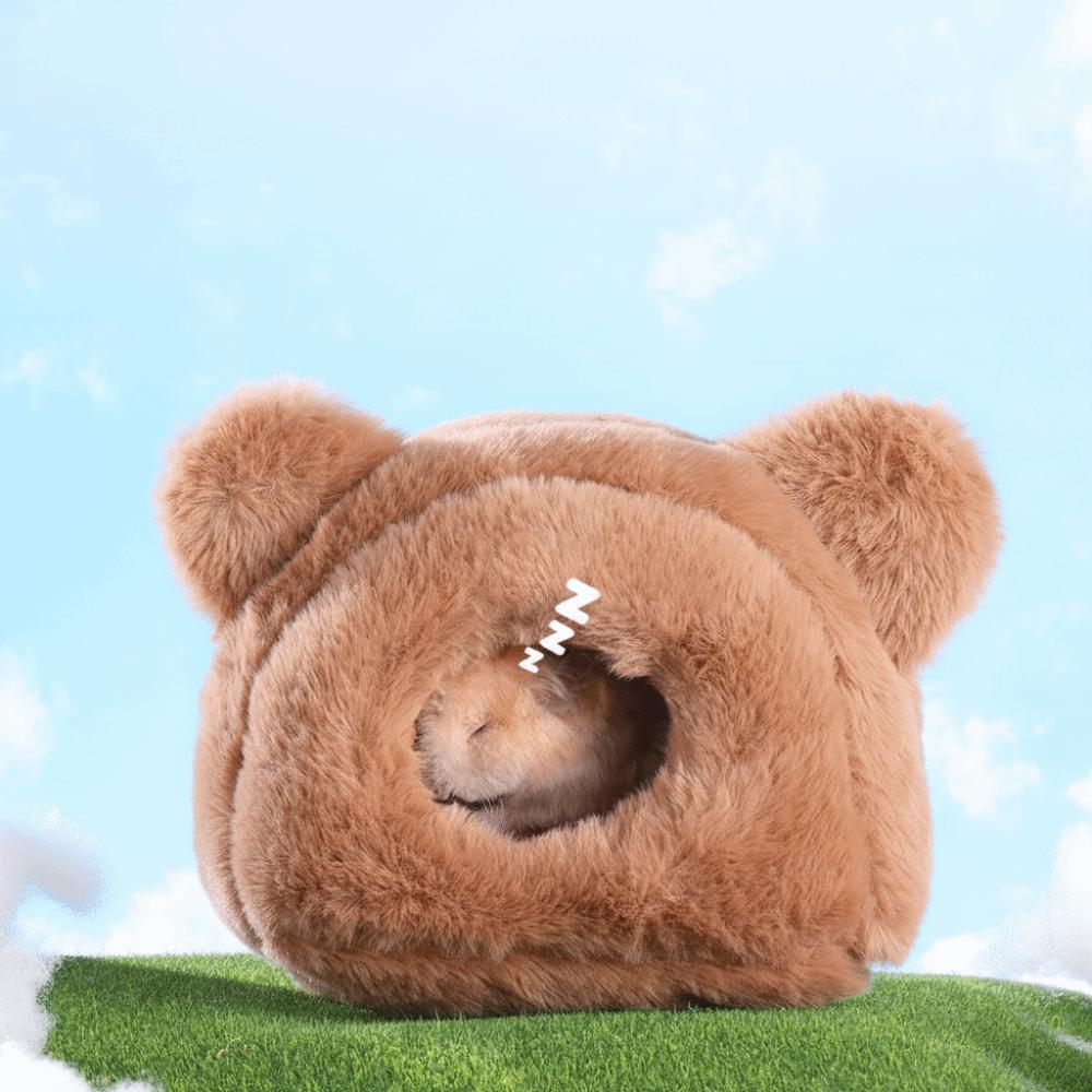 Thickened Pet Sleeping Nest Soft Hamster Hideout House Guinea Pig House for Hamster Sugar Glider