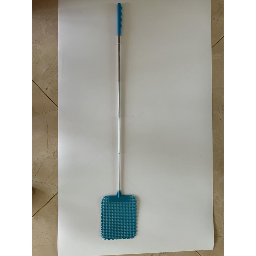 Durable Telescopic Stainless Steel Fly Swatter with Long Handle
