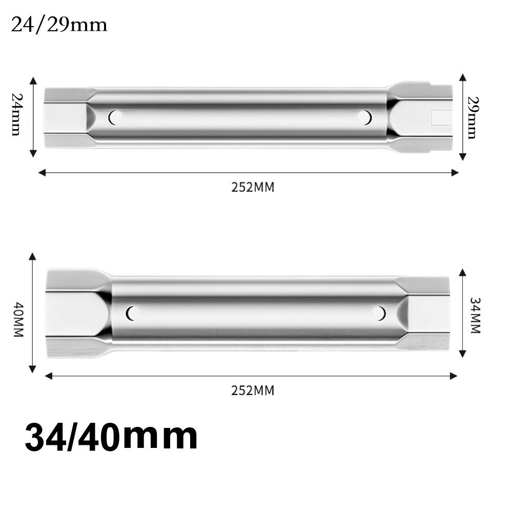 1/2 Pcs Pipe Spanner Repair Tool Socket Wrench Ratchet Sink Drain Installation Bathroom Faucet Wrench Power Tool Accessories