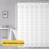 Cross-Peva Shower Curtain: No-Punch, Moisture-Proof, Waterproof, Quick-Dry, Thickened Partition for Dormitory or Bathroom
