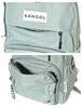 KANGOL KGSA-BG00281 Simple Backpack with Box Logo and Keychain, BlackPink