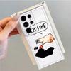 Cartoon Duck Phone Cover Case for Samsung Galaxy S26 Note 20 Ultra 10 S20 Plus S24 S22 FE S25 Edge S21 S23 Ultra