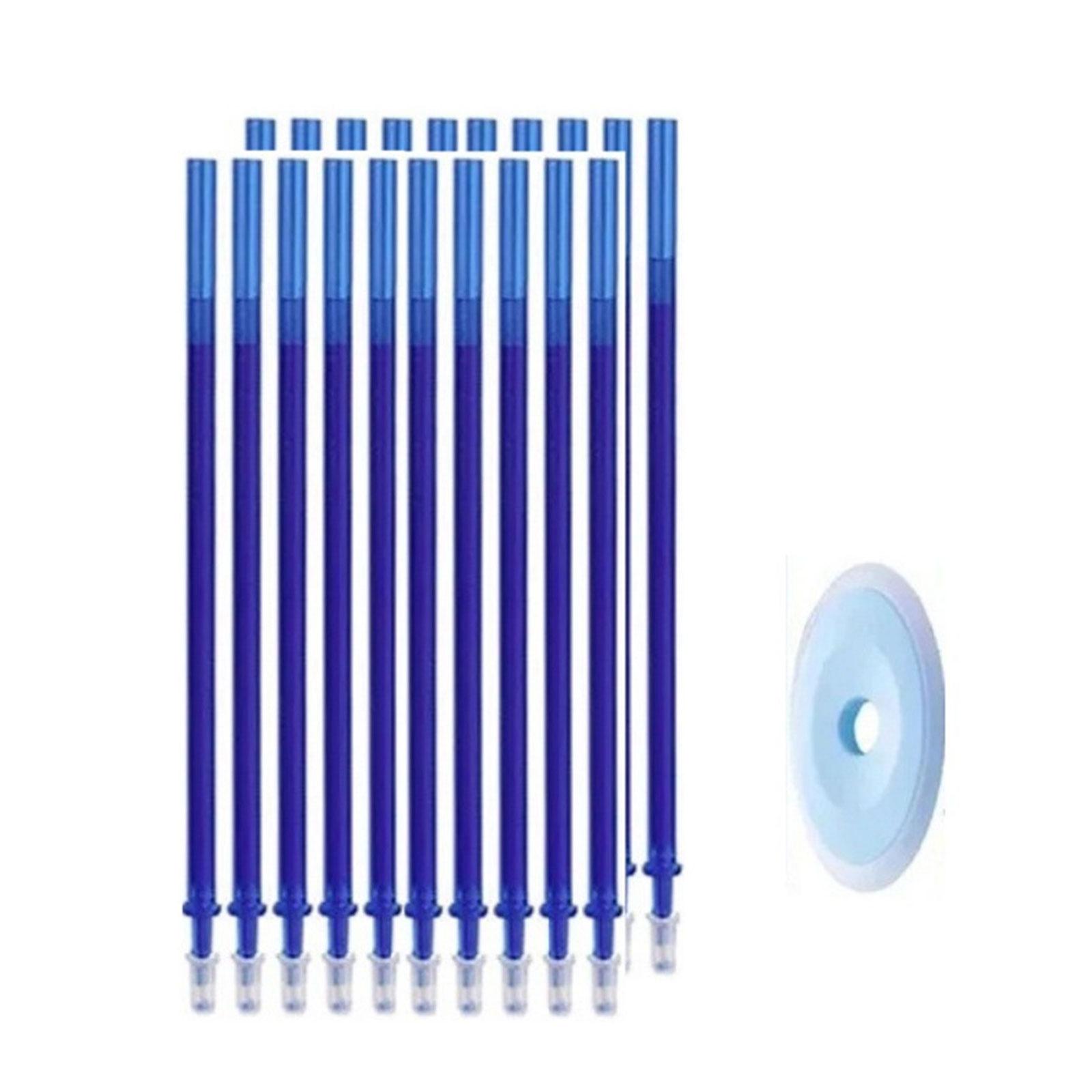 

4 шт. Стираемая гелевая ручка со стержнями, ластиками, игольчатый наконечник 0,5 мм, плавно пишет, быстросохнущая гелевая ручка для письма, ведения журнала C