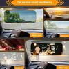 Car Sun Visor Goggle Clip-on Car Day and Night Anti-UV Anti-Dazzle Sun Block Sunshade Rotatable Clear Driving Mirror