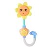 Educational Bath Toy Ensemble with Rotating Turtle and Dinosaur Egg, Rain Cloud Sprinkler Shower Toy, Suction Mounted Marble Run Track for Toddler