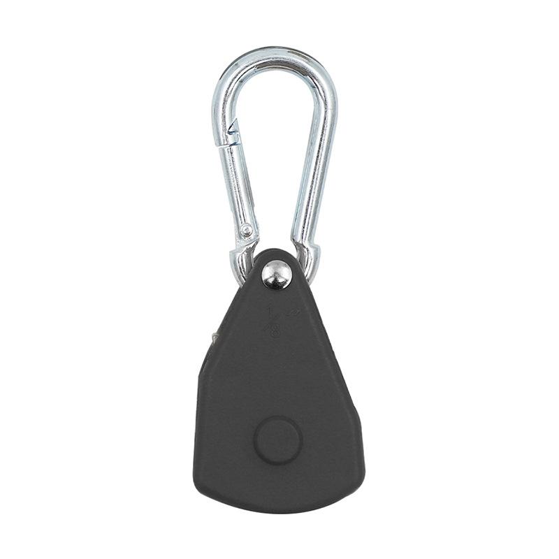 Outdoor Small Metal Pulley Rope Buckle Tensioner For Tent Awning