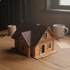 DIY Miniature House Kit Fairytale Design Individual-Assembly Wooden Cottage