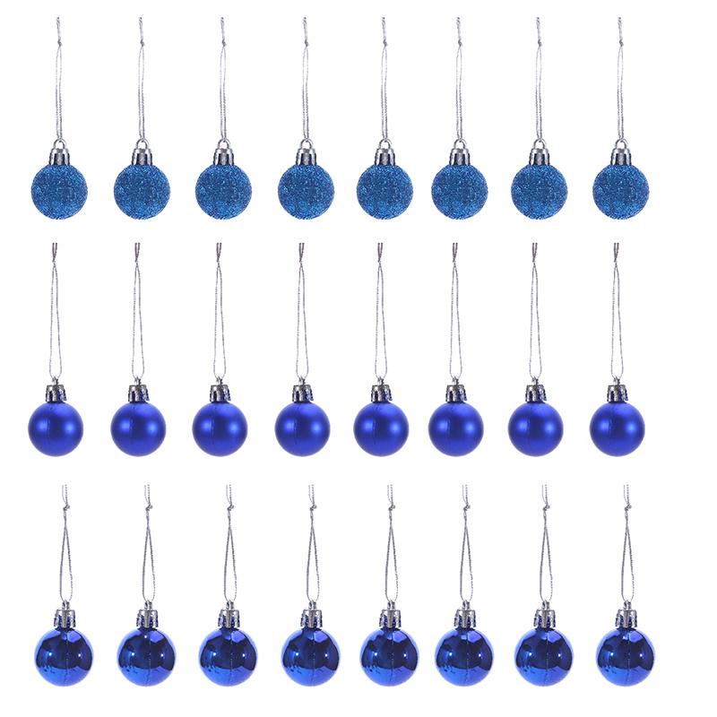 1box Christmas Balls Christmas Tree Ornaments Ball Xmas Hanging Tree Pendants Home Party Decor New Year Gift Noel Navidad