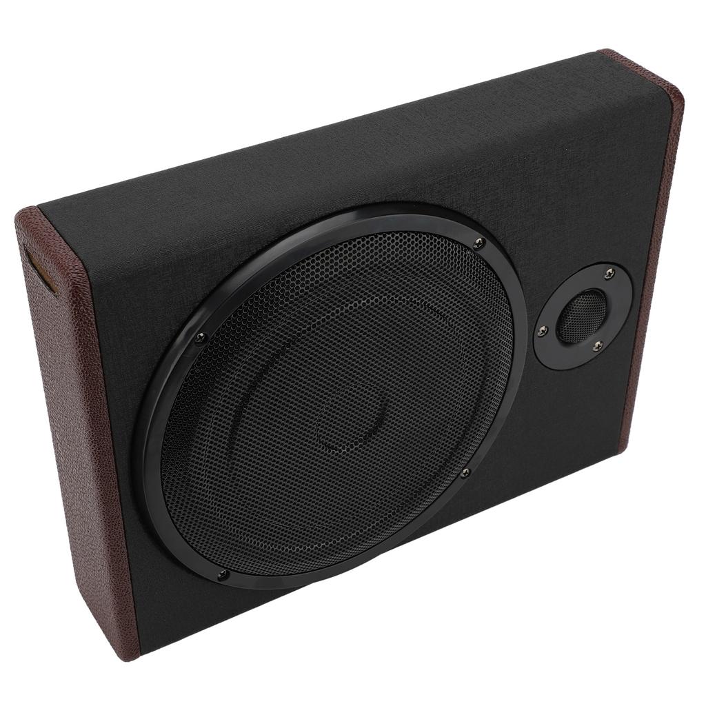 10-calowy głośnik samochodowy DC 12V pod siedzeniem, zasilany subwooferem samochodowym, głośnik niskotonowy Bluetooth