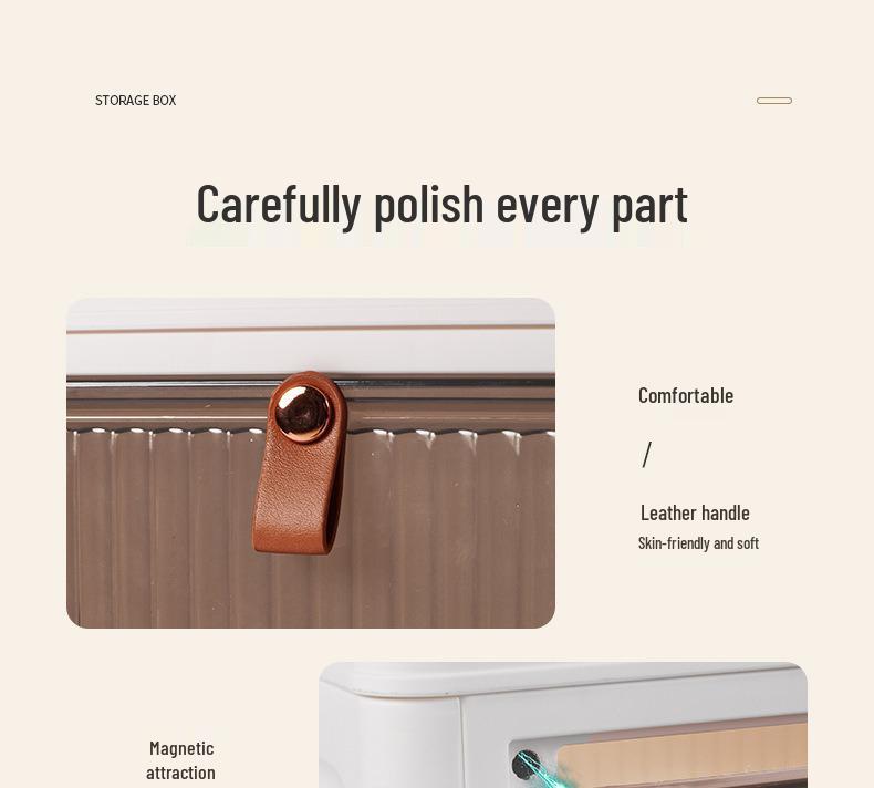 Foldable Drawer and Shoe Storage Cabinet Organizer