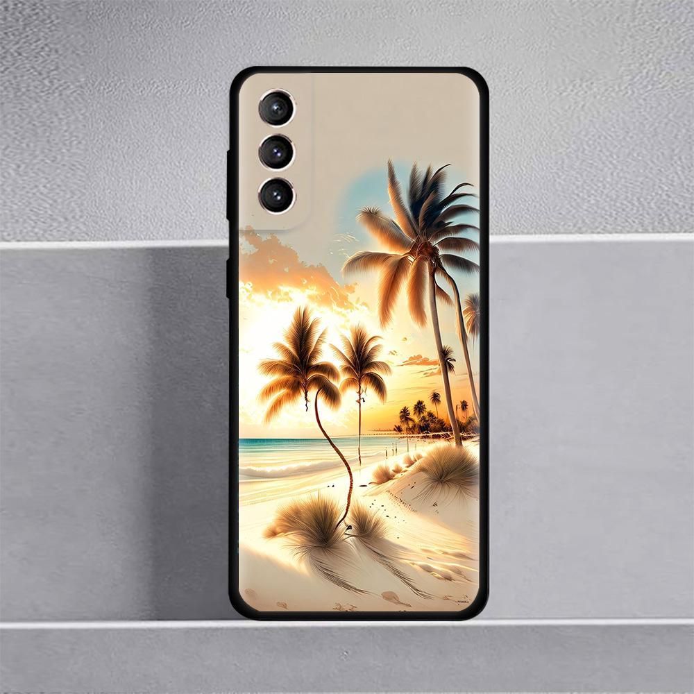 Seaside Scenery Phone Case For iPhone Samsung Galaxy Redmi Xiaomi Oppo OnePlus Note S A 7 8 9 10 11 12 13 14 20 21 22 23 53 54 Pro Max Ultra TPU Soft
