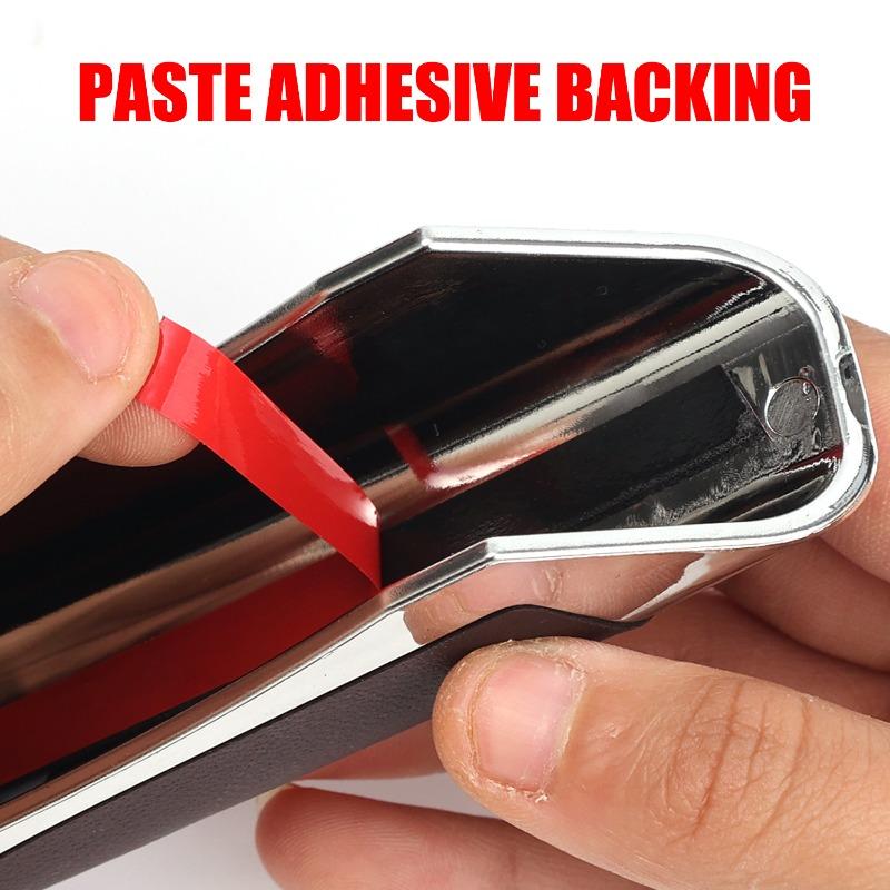 Universal Leather PU Car Decoration Anti-slip Handbrake Covers Auto Gear Shift Collars for Honda Toyota VW Hyundai Accessories