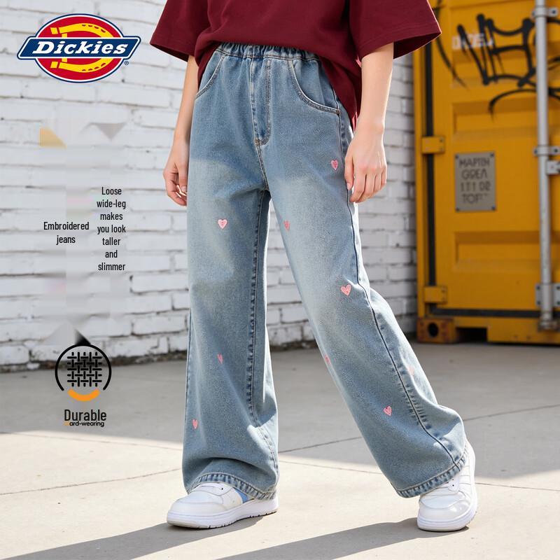 

Джинсы с широкими штанинами для девочек Dickies 130