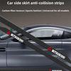 cxlqbm1 Car Door Side Skirt Car Body Decal Carbon Fiber Sticker For Mitsubishi Outlander I200 Pajero Eclipse ASX Lancer Space Delica Ex
