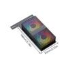 High Performances 5V3PIN ARGB Memory Heatsink ARGB LED Memory Heat Spreader, Metal Cooling Fan for Desktop Module