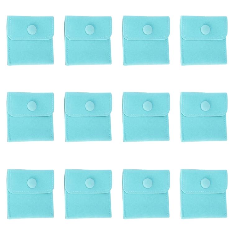 Packung mit 12 weichen und robusten Flanell-Schmuckbeuteln Flanell-Schmuckaufbewahrungsbeutel für elegante Aufbewahrungs- und Präsentationsbedürfnisse