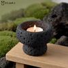 Candle Container Glass Candle Holder Heat Resistant Decorative Jar for Home Decor and Gift