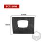 Carbon Fiber Car Accessories Driver Storage Interior Trim Cover Soft Sticker For BMW 7 Series F01 730li 740li 750li 2009-2014