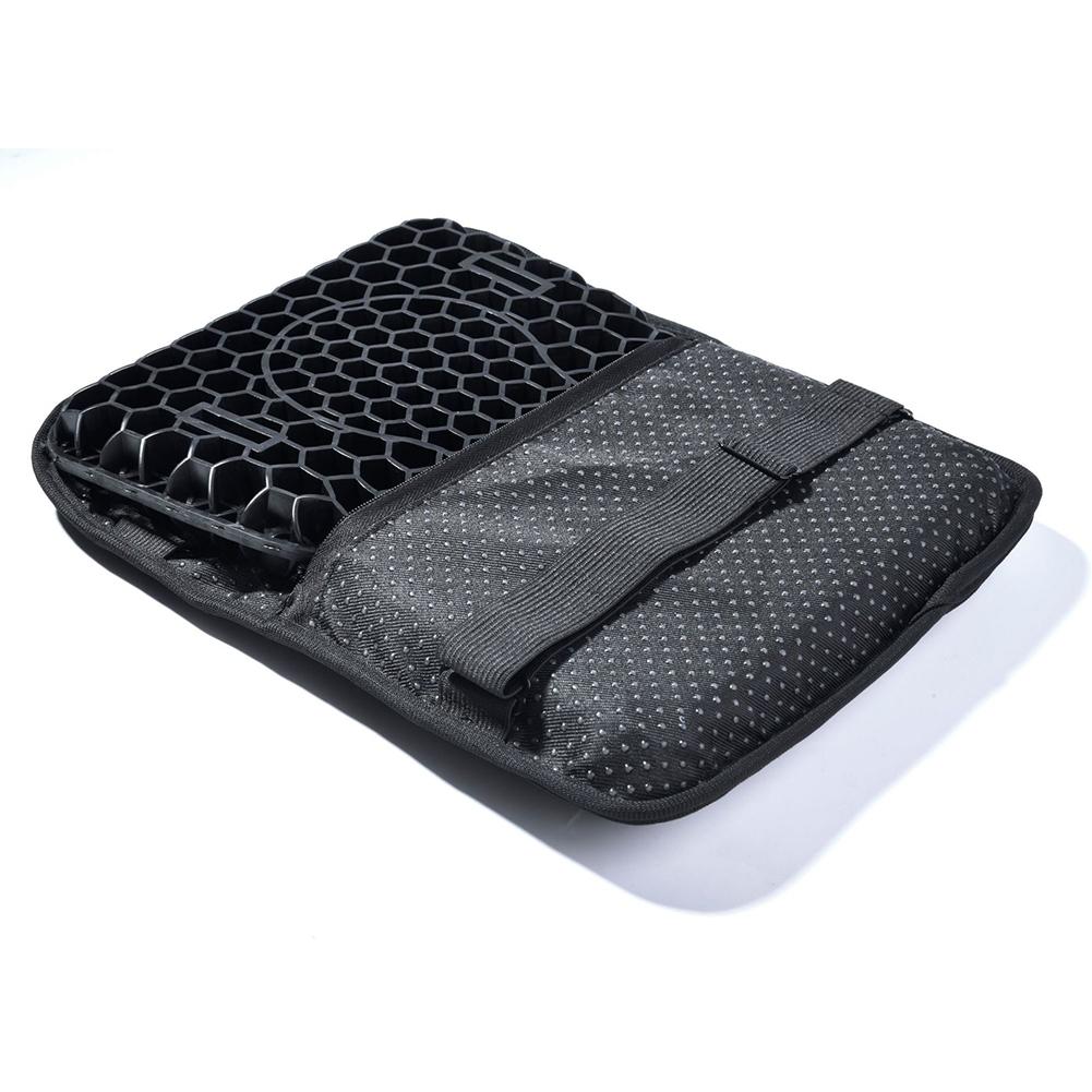 3D Honeycomb Seat Cushion Motorcycle Gel Structure Shock Breathable Comfort Relief Pressure Universal Seat Cushions