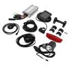 Electric Bike Conversion Kit 25A Controller LCD8H Panel Headlight Taillight Thumb Throttle for 500W