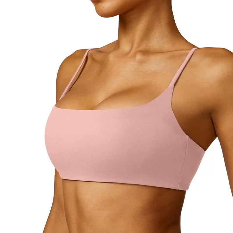 Thin Shoulder Yoga Bra, Women s Sports Bra, Fitness Bra, Top L