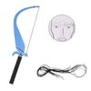 Eyebrow Tattoo Line Marker Ruler Microblading Eyebrow Shaping   Measure Tool (Purple)