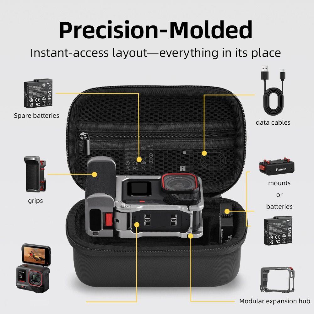 Mini Xplorer Grip Protective Case for Insta360 Ace Pro 2/Ace Pro Action Camera Accessories