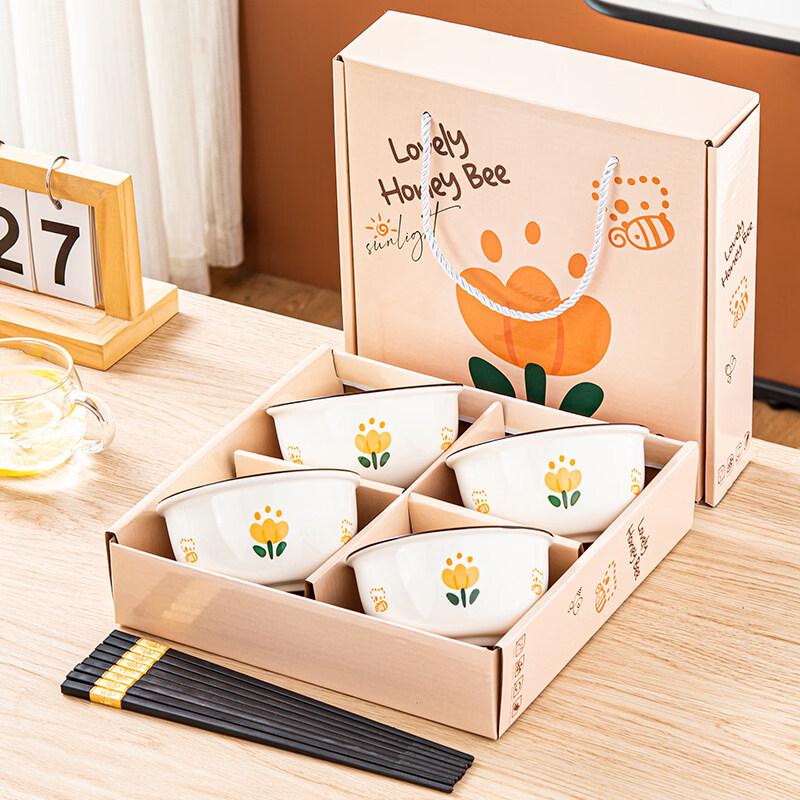 

Business Gift Ceramic Bowl & Chopstick Set