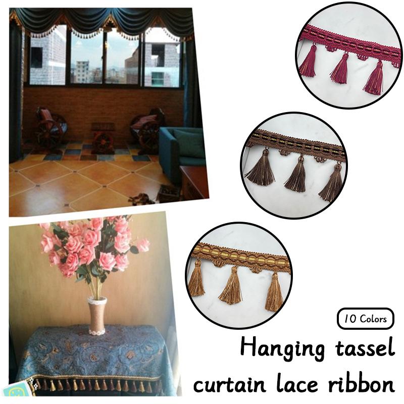 3/6M Europejski styl frędzle koronkowe wykończenia krawędzi DIY tkanina do szycia koronka wykończenie frędzle ubrania zasłony stół tapicerka wystrój akcesoria