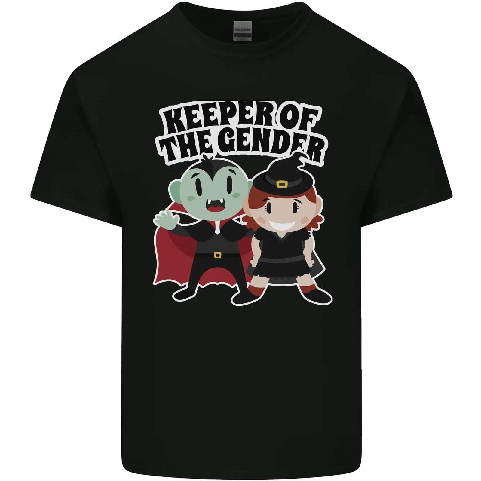 New Baby Gender Witch or Vampire Pregnancy Kids T-Shirt Childrens S